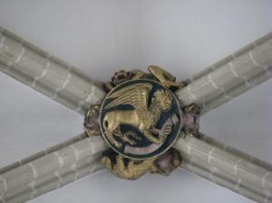 Winged Lion Boss, Symbol of St. Mark, Sts. Michael & Gudula Cathedral 