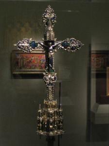 Silver Processional Cross, France, Walters Art Museum, Baltimore, MD